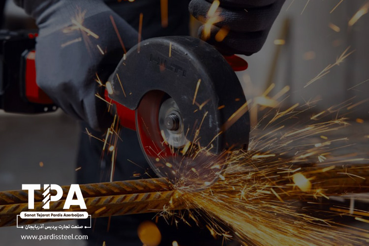 انواع برش میلگرد + چه ابزارهایی برای برش میلگرد به کار می‌رود؟