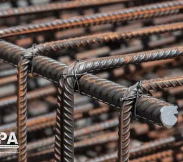 مقدار مصرف میلگرد در هر متر مربع – متر مکعب بتن (جدول محاسبه)